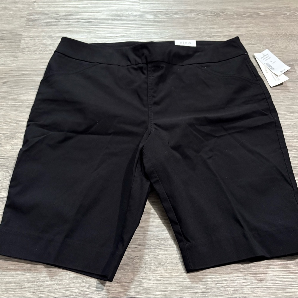 Cleo Classic Black Women's Dress Shorts